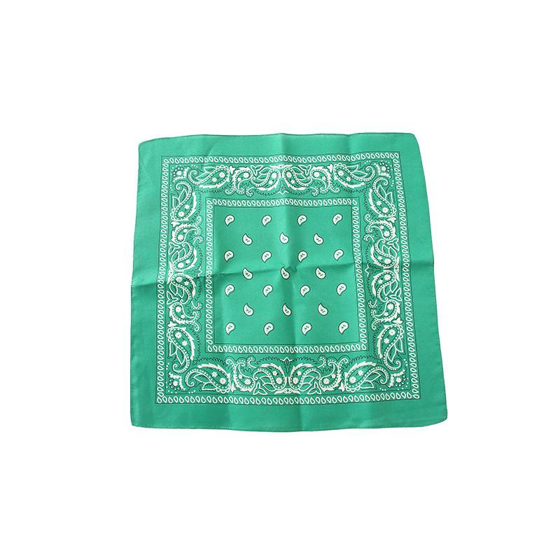 Dark green towel